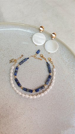 Pulseira Maris Love - Folheado a Ouro 18k