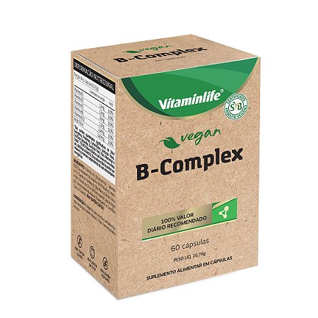 Vegan - B Complex - 60 cápsulas