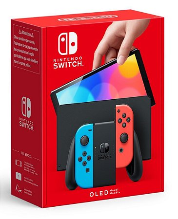 CONSOLE NINTENDO SWITCH 64GB OLED NEON - NINTENDO