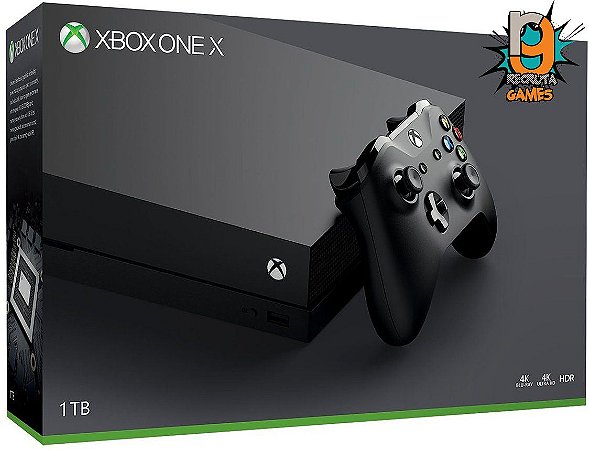 Console Xbox One X 1TB - Microsoft (seminovo)