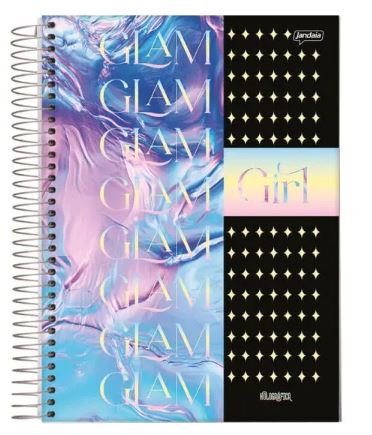 Caderno Universitário 1 matéria Holográfico