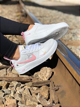AF1 OFF "BRANCO/ROSA"