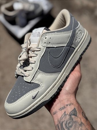 DUNK NORTH FACE "CINZA"