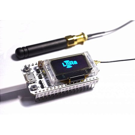 Módulo Wifi Esp32 LORA 433MHZ com Display Oled e Bluetooth