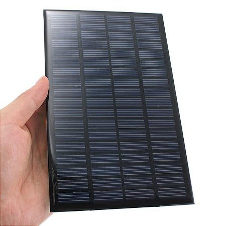 Mini Painel Solar Fotovoltaico 6V 200mA