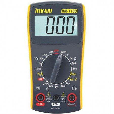Multímetro Digital HM-1100 - Hikari