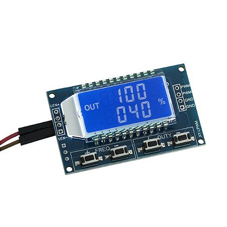 Gerador de Sinal PWM com Display LCD com Frenquência Ajustável - 1Hz-150Khz