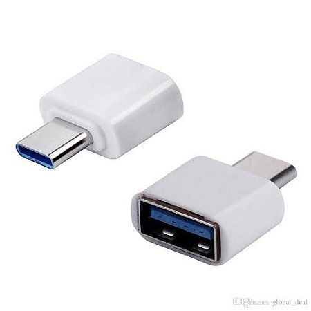 Adaptador Otg Usb C Tipo C Macho Para Usb 3.0 Fêmea