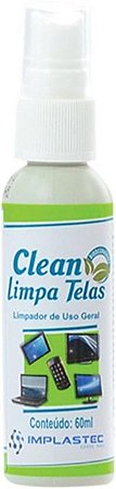 Clean Limpa Telas 60ml com Flanela