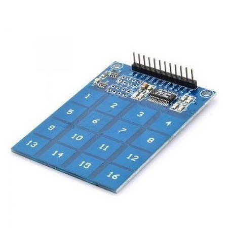 Módulo Teclado Capacitivo TTP229 16 teclas