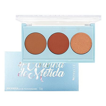 Paleta De Blushes Carinhademetida Boca Rosa Beauty Payot Beleza Tal