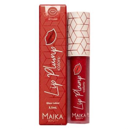Gloss para Crescimento Labial Lip Plump Red - Maika Beauty