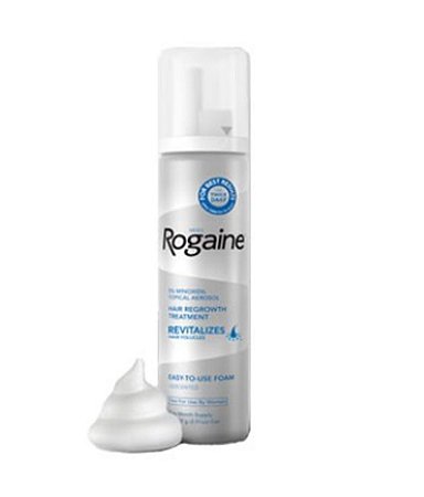 Rogaine Foam Minoxidil 5% Espuma - 1 mês*PRODUTO NO BRASIL!