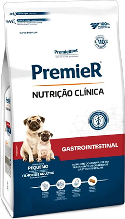 Ração Premier Nutrição Clínica Gastrointestinal Cães Raças Pequenas 2 kg