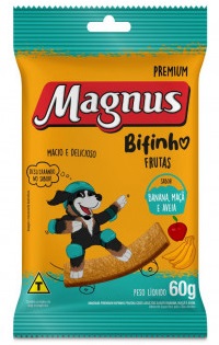 Bifinho Magnus para Cães Adultos Sabor Frutas 60g