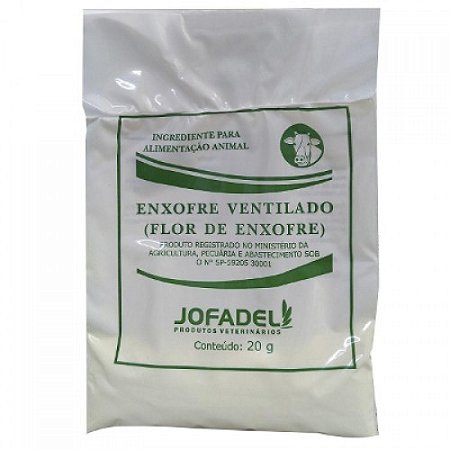 Enxofre Ventilado Jofadel 20g