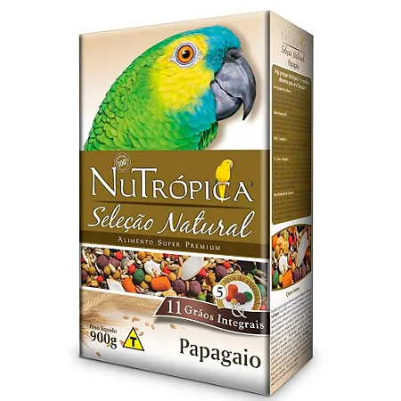 Alimento Nutrópica Papagaios Seleção Natural 900g