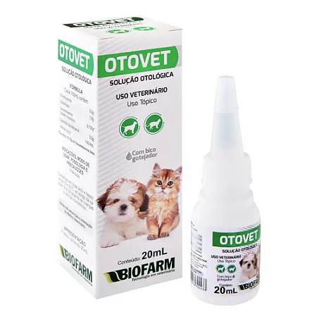 Medicamento Otológico Otovet 20ml