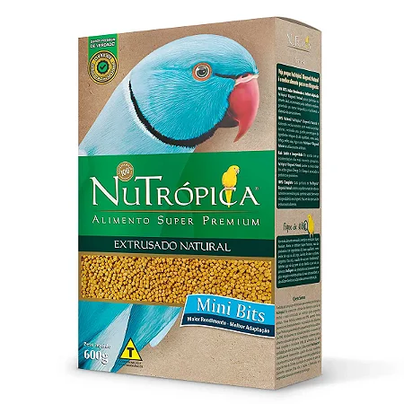 Alimento Nutrópica Ringneck Natural 600g
