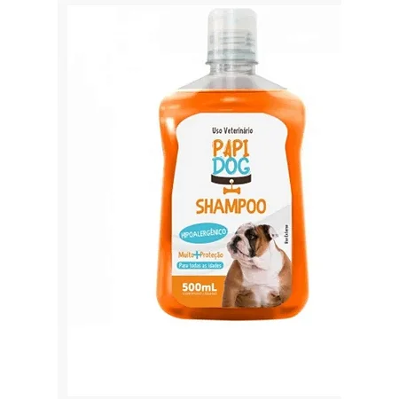 Shampoo Papi Dog Hipoalergênico para Cães 500ml