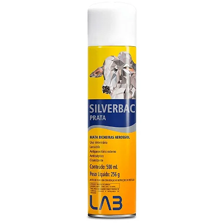 Silverbac Prata Repelente Mata Bicheiras 500ml