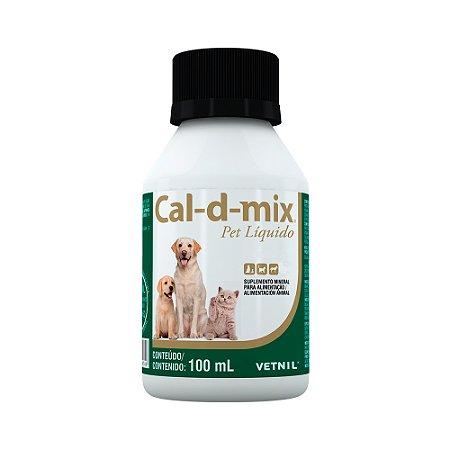 Suplemento Cal-D-Mix Vetnil 100ml