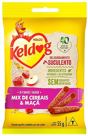 Bifinho Keldog Mix de Cereais e Maçã para Cães