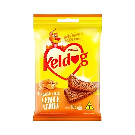 Bifinho Keldog para Cães Adultos Sabor Galinha Caipira