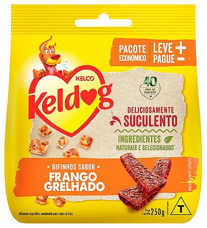 Bifinho Keldog Frango Grelhado para Cães