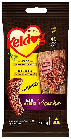 Bifinho Keldog Gourmet Picanha Angus para Cães 91g