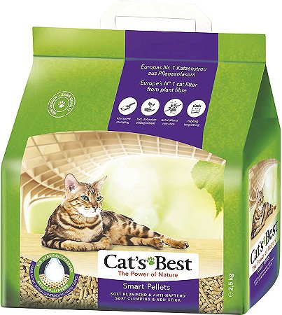 Granulado Ecológico Cat's Best Smart Pellets para Gatos