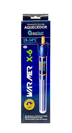 Termostato com Aquecedor 220V OceanTech X-6 100W