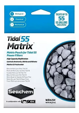 Refil Filtro Zeolite Tidal 55 Seachem