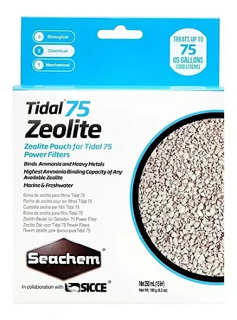 Refil Filtro Zeolite Tidal 75 Seachem