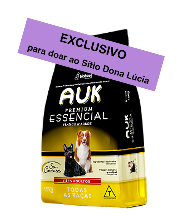 Ração AUK Premium Essencial Cães Adultos Todas as Raças 15 Kg
