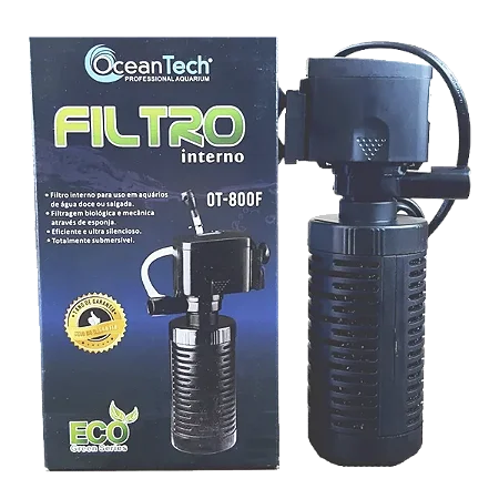 Filtro Interno OT-800F 300L/h 8W 220V para Aquários