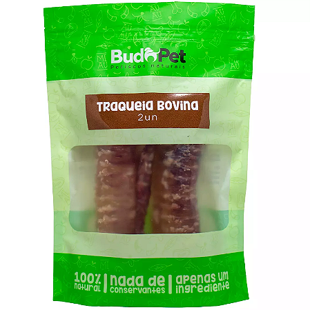 Petisco Traqueia Bovina 2 un.