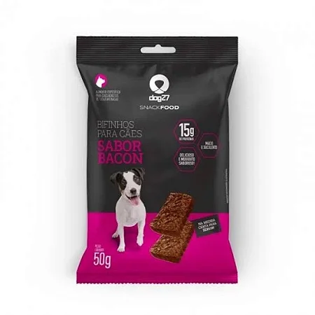Bifinho Dog27 Sabor Bacon 50g