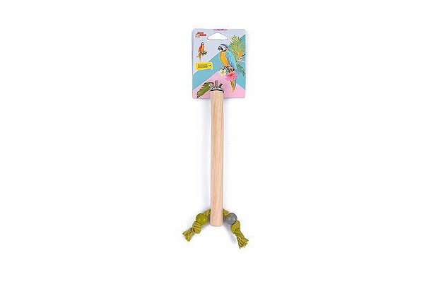Brinquedo Bird Tronco Contas