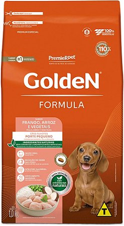 Ração Golden Formula Cães Filhotes Mini Bits Frango e Arroz
