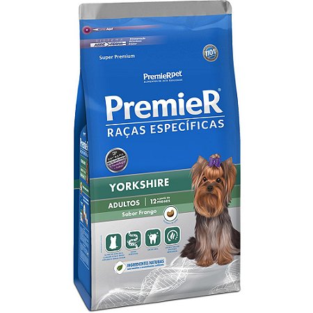 Ração Premier Pet Raças Específicas Yorkshire Adulto