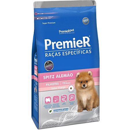 Ração Premier Raças Específicas Spitz Alemão Filhote