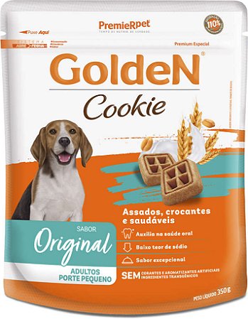 Biscoito Golden Cookie para Cães Porte Pequeno 350g