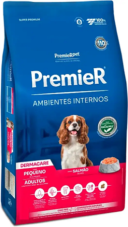 Ração Premier Ambientes Internos Dermacare