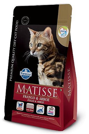 Ração Farmina Matisse Frango e Arroz para Gatos Adultos