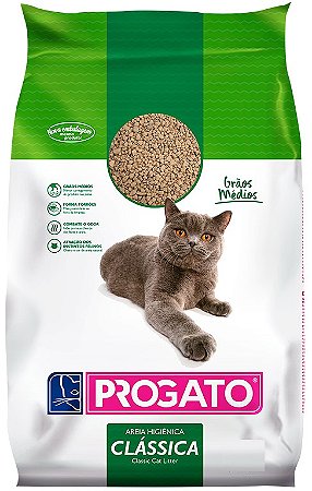 Areia Higiênica ProGato Clássica para Gatos