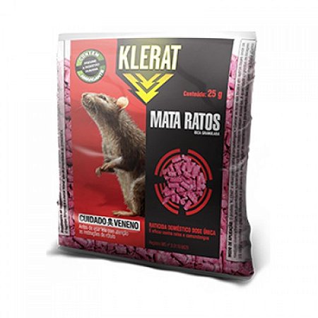 Raticida Klemat Granulado 25g