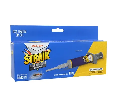 Isca Mata-formigas Straik Gel Com 1 Aplicador 10g