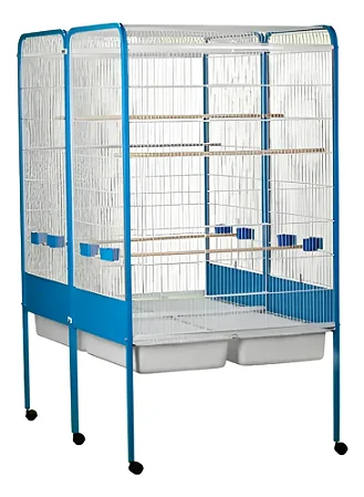 Viveiro Gigante Papagaio, Arara e Pássaros Similares 4 Bandejas