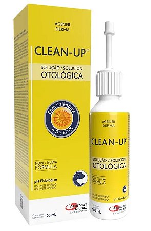 Solução Otológica Clean Up Agener 100 ml